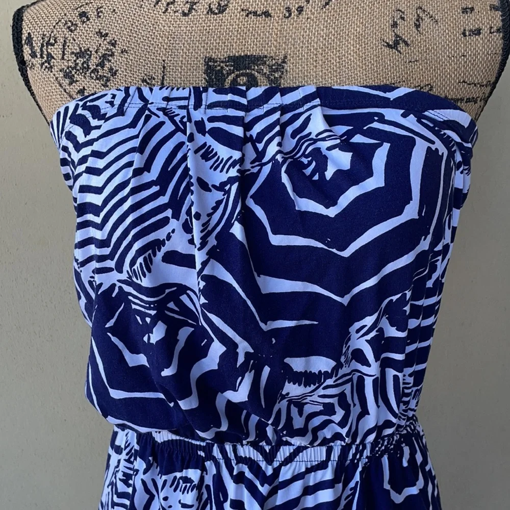 Lilly Pulitzer strapless dress - Picture 4 of 9